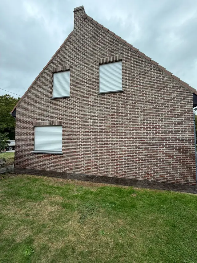 Woning in Kuurne na het hervoegen en de hydrofugebehandeling